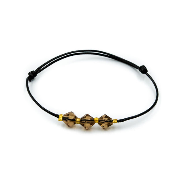 DIKE | Dark Yellow Gemstone Beads Bracelet