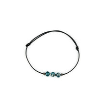 Load image into Gallery viewer, EIRINE | Cyan Gemstone Beads Bracelet