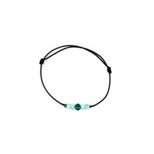 Load image into Gallery viewer, HEBE | Cyan Beads &amp; Aqua Gemstones Bracelet